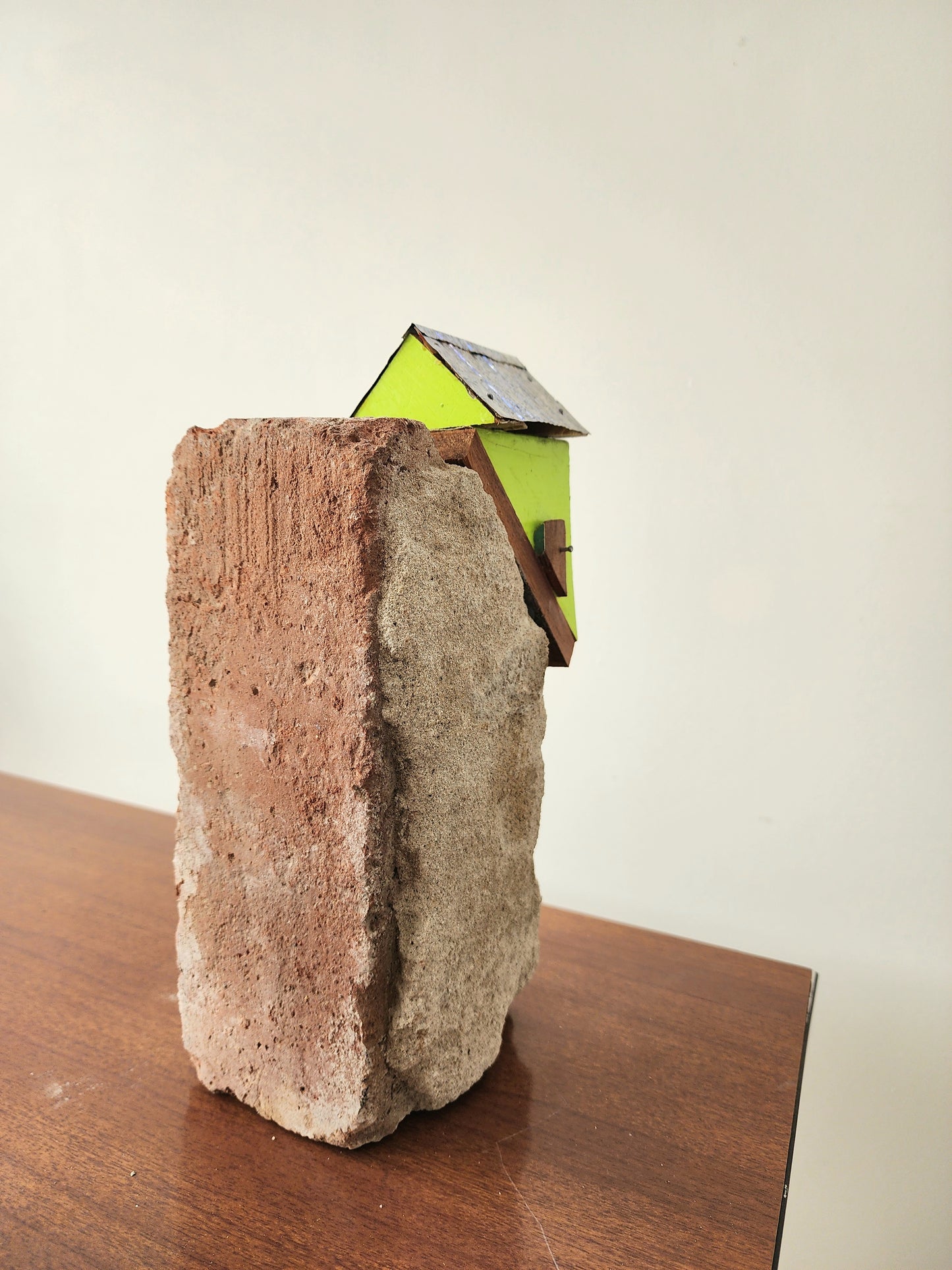 The Great Escape, lime green house- Fire brick edition