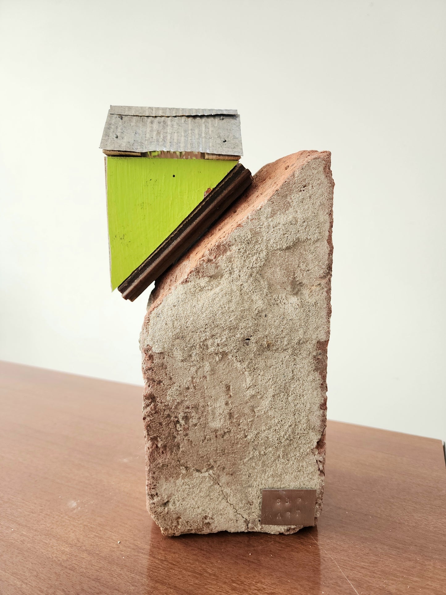 The Great Escape, lime green house- Fire brick edition