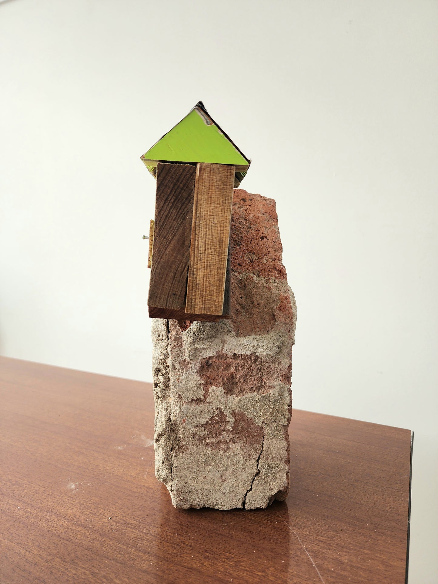 The Great Escape, lime green house- Fire brick edition