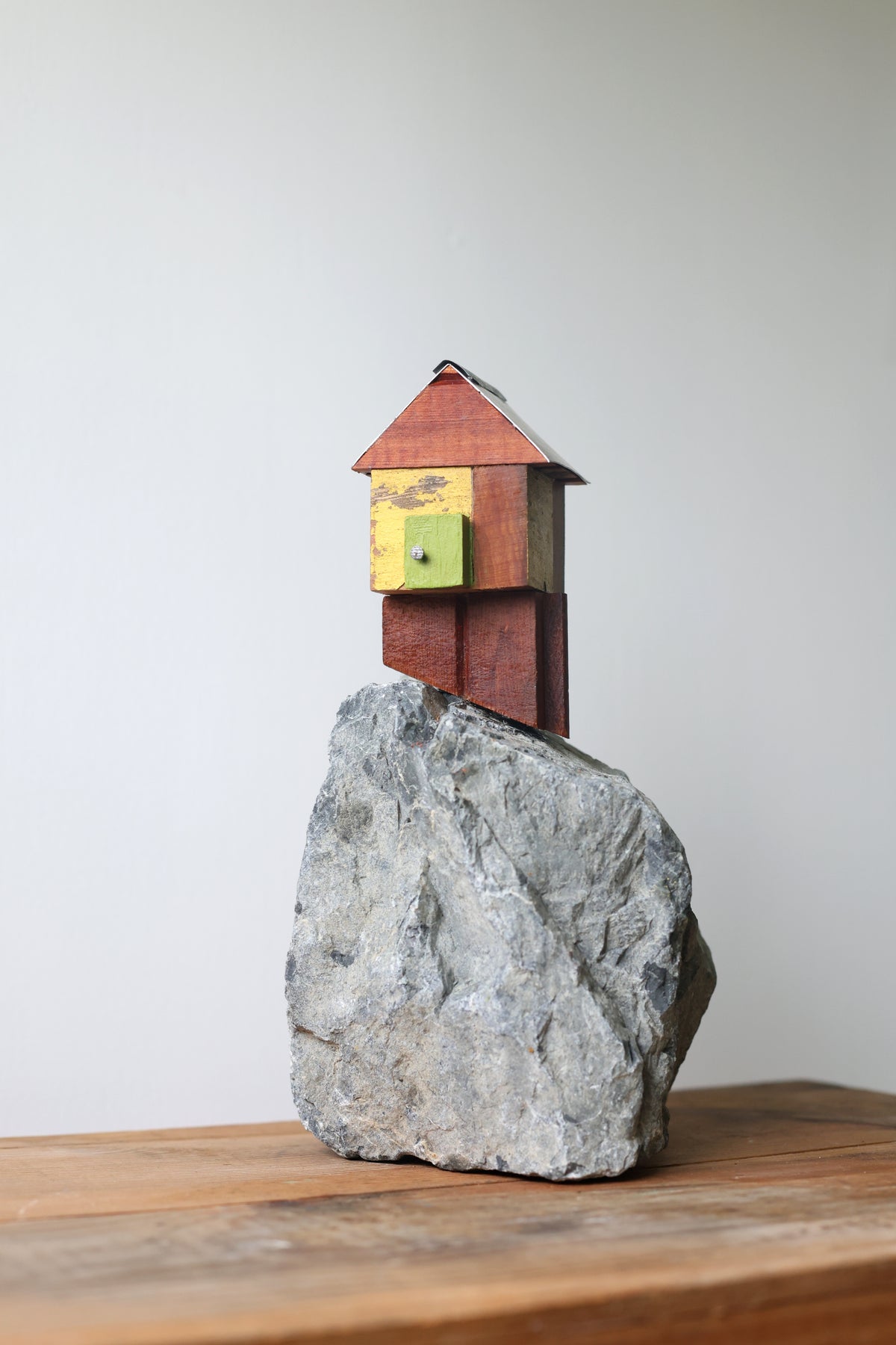 The Yellow House With The Green Door