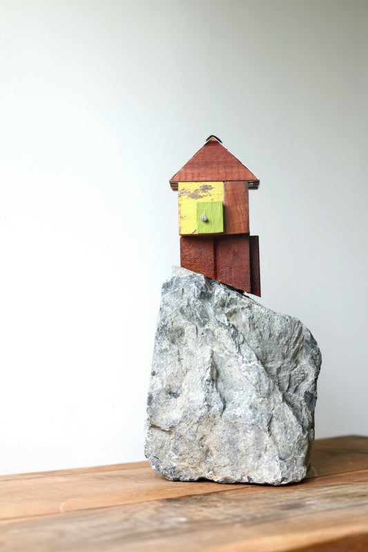 The Yellow House With The Green Door