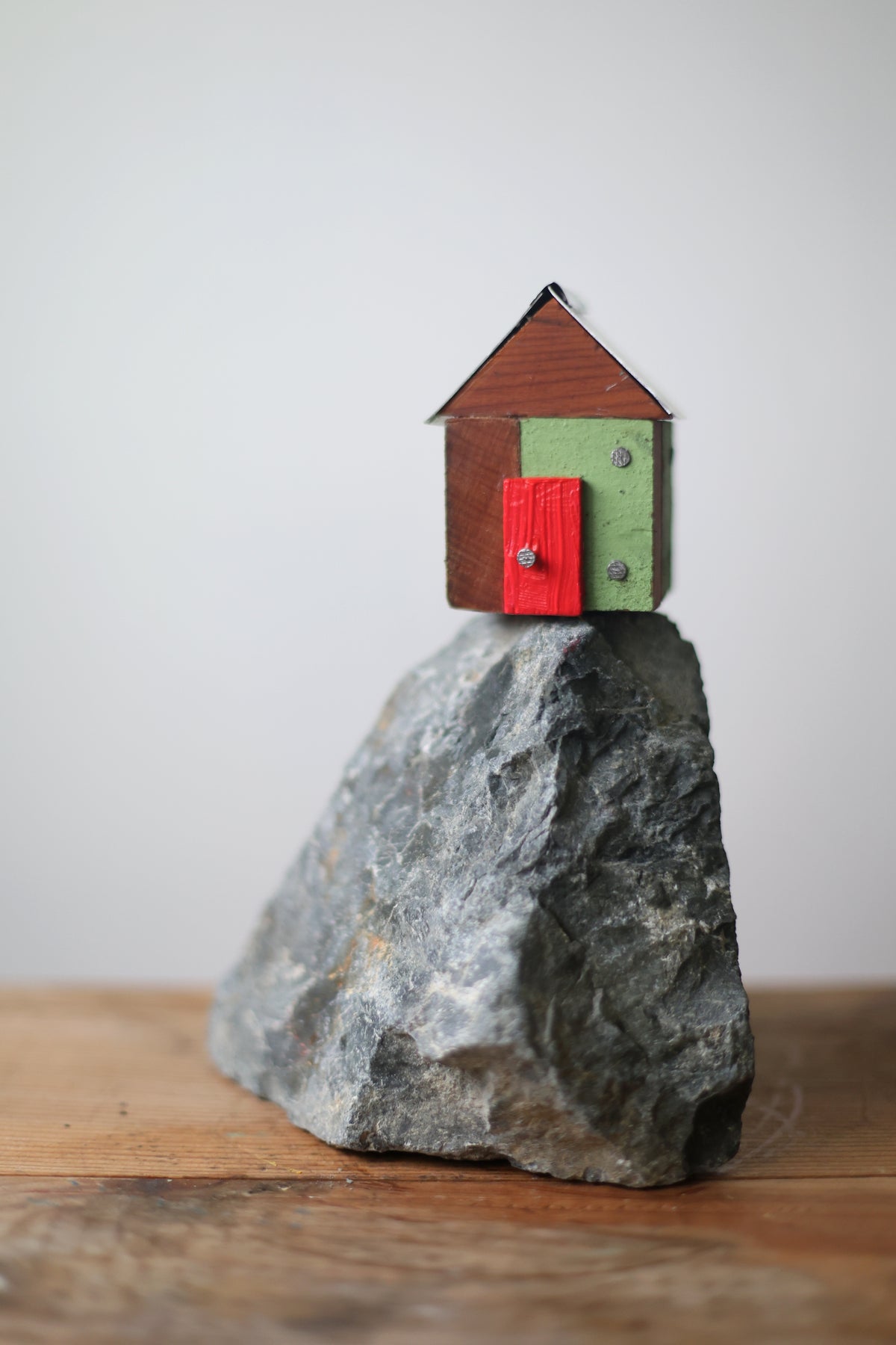 The Little Green House With The Red Door