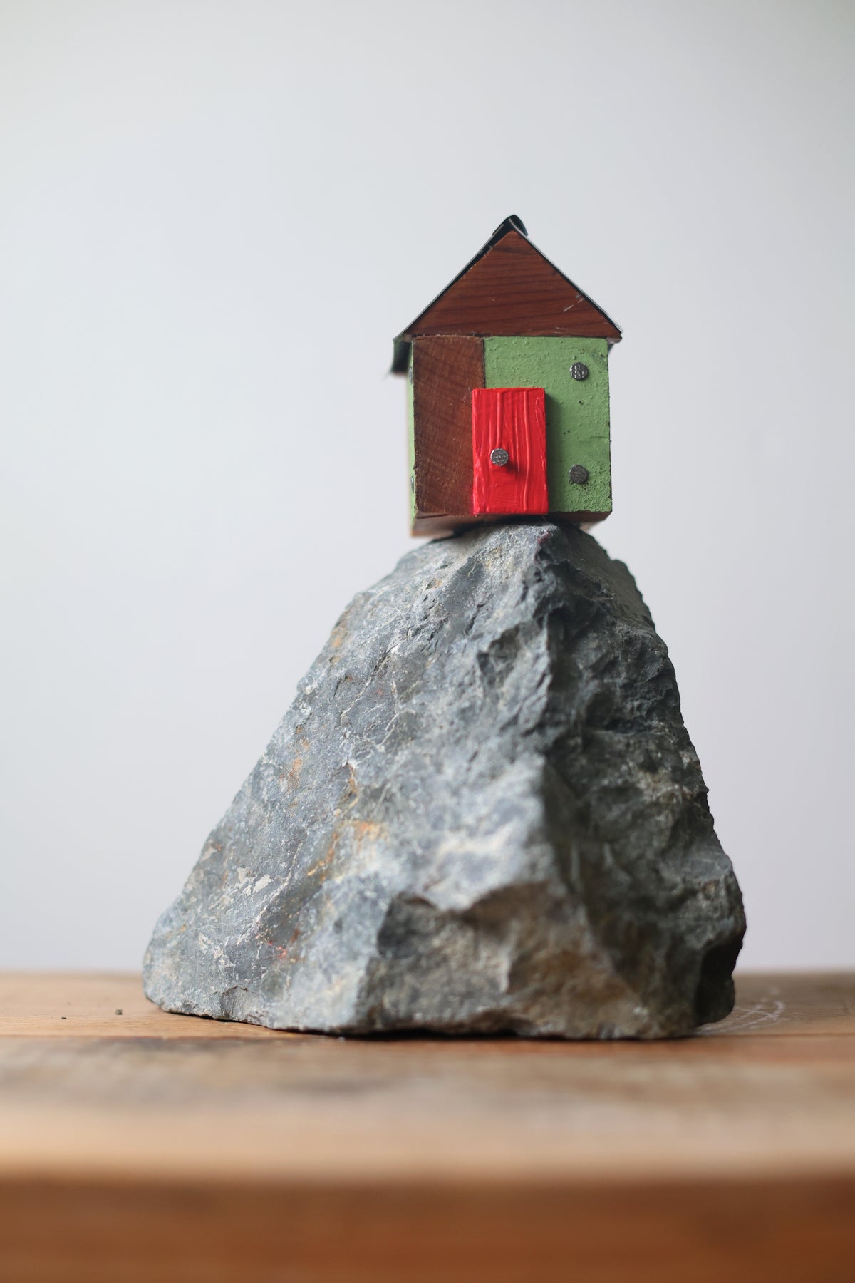 The Little Green House With The Red Door