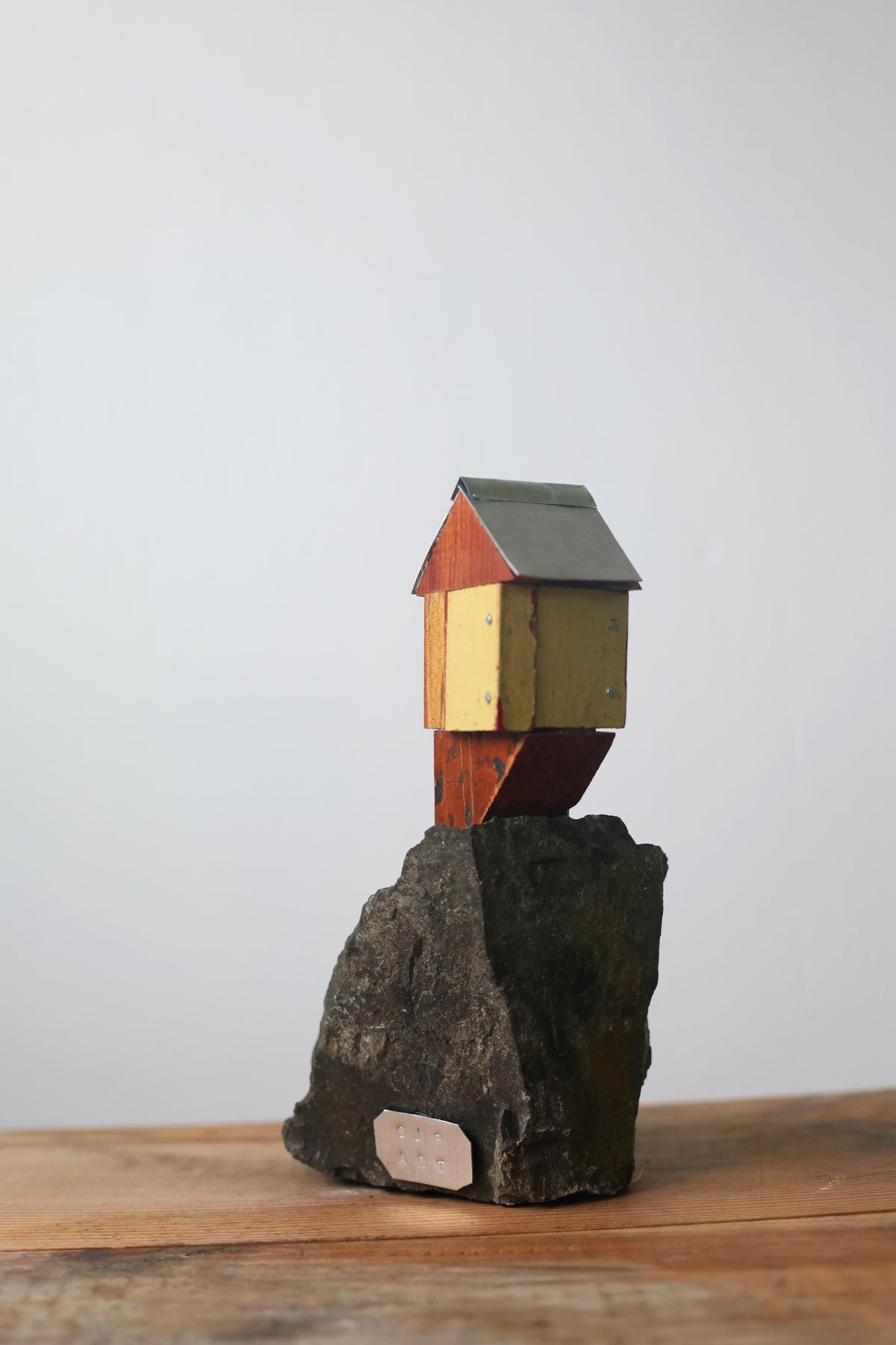 The Little Yellow House With The Wooden Door