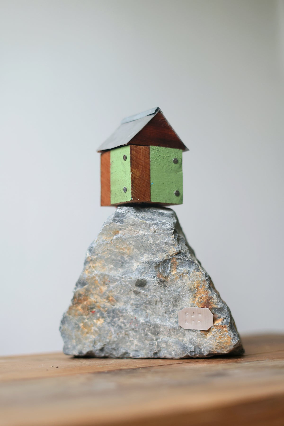 The Little Green House With The Red Door